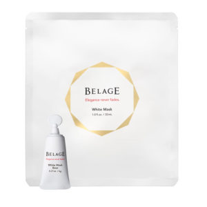 ハリウッド ベルアージュ ホワイトパックセット ∞ 医薬部外品 クリーム+パック 8回分 薬用美白パック