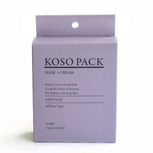 ハリウッド オーキッド ピックアップマスク 4包入（マスク・クリーム・スパチュラ付）